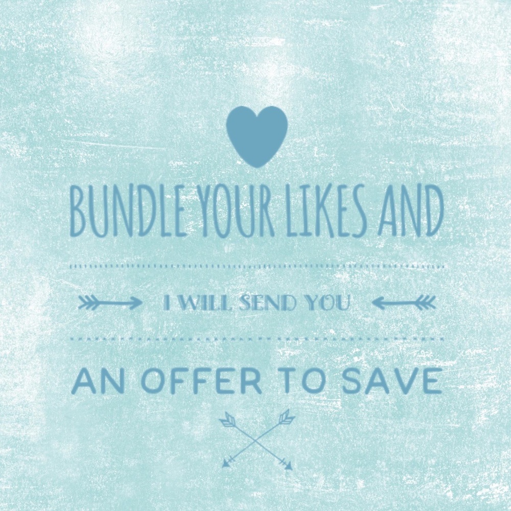 🛍Bundle your likes and I will send you an offer🛍